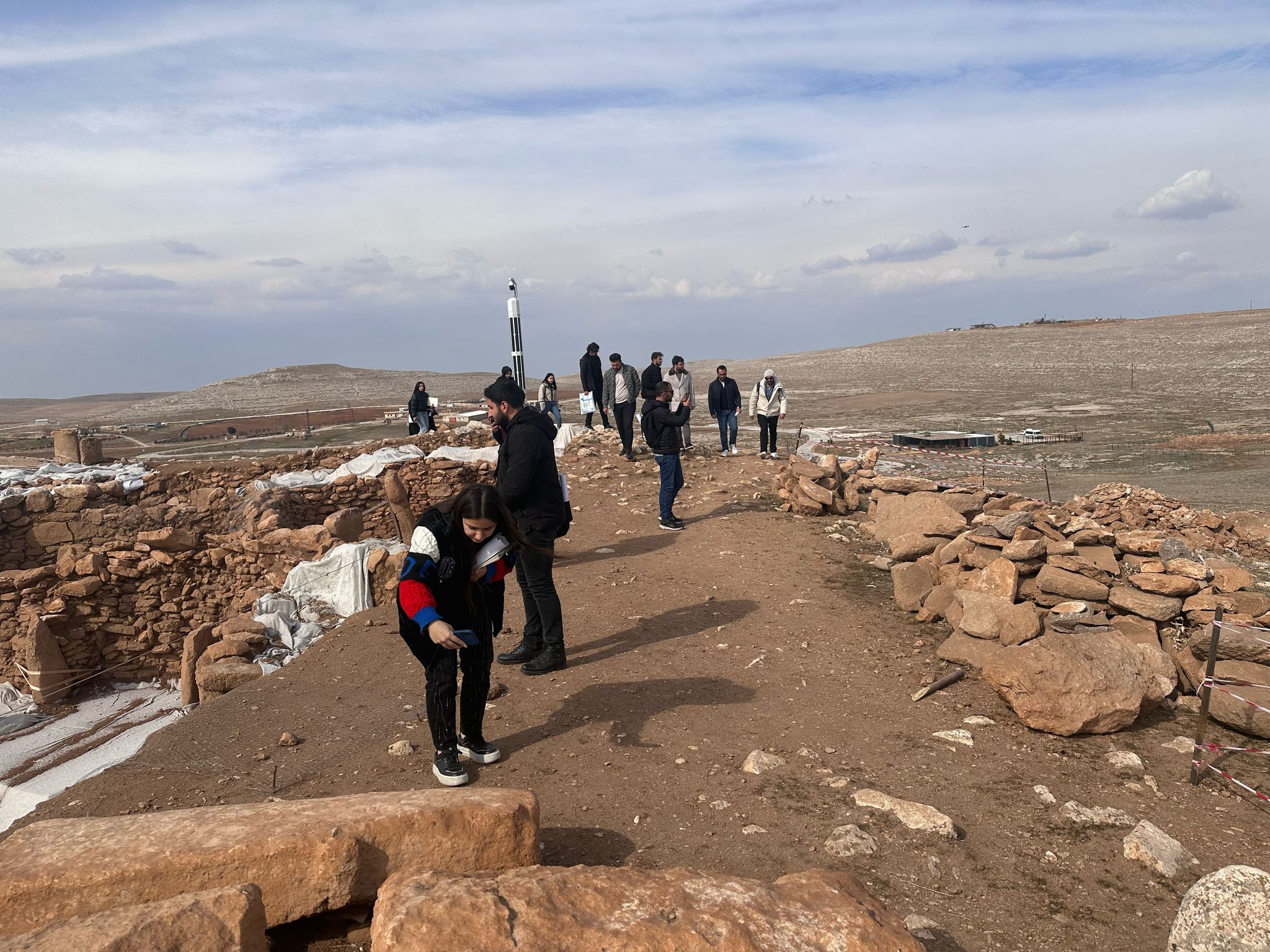 Mimari Proje IV dersi kapsamında Karahantepe Ören Yeri Gezisi